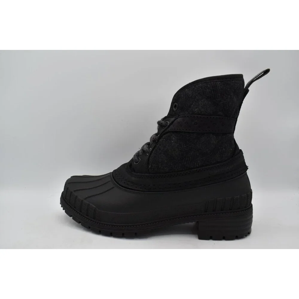Kamik Womens Size 7 Sienna Mid 2 Black‎ Waterproof Duck Boots Shoes